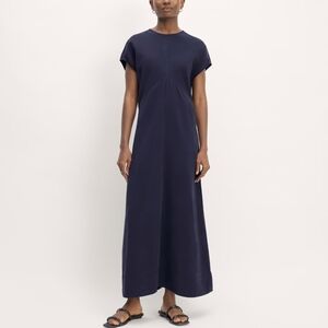 NWT Everlane BLACK Mid Dress 100% Tencel
